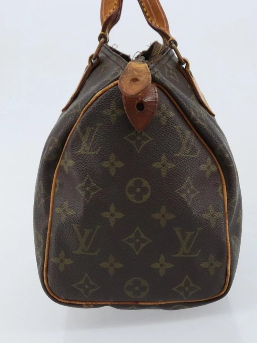 LOUIS VUITTON Monogram Speedy 25 Hand Bag - Picture 4 of 16